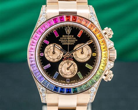 rolex daytona rainbow oro rosa prezzo|Rolex Daytona Rainbow .